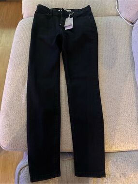 Mango Black MID-RISE SKINNY JEANS